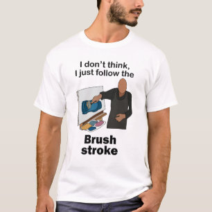 Camiseta Trazo de Pincelada Solo Sigo Trazo de Pincelada Fi