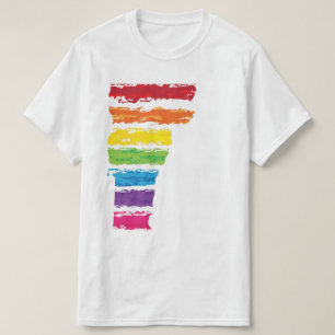 Camiseta trazos de color vermont