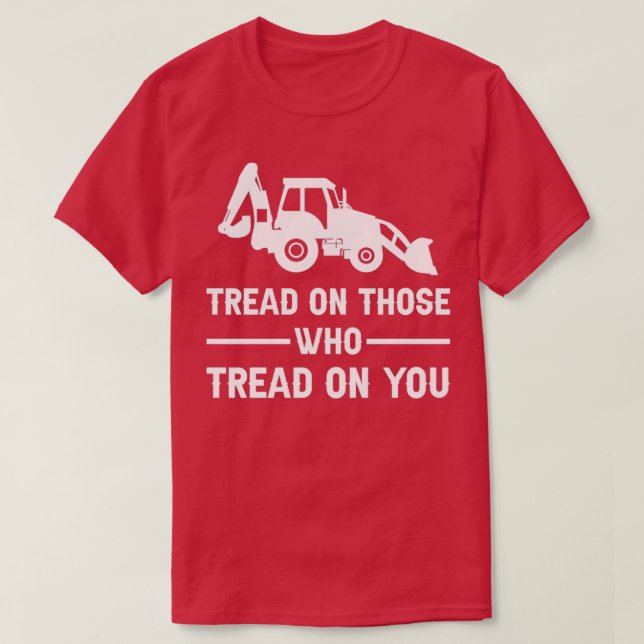 Camiseta Tread On You 7 (Diseño del anverso)
