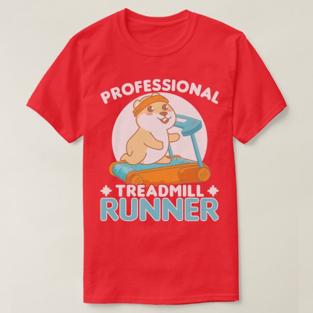 Camiseta Treadmill Jogging Running Marathon Runner Cardio T (Diseño del anverso)