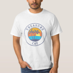 Camiseta Treasure Cay, Bahamas Faded Classic Style
