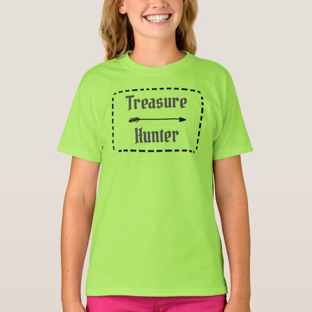 Camiseta Treasure Hunter Chicas (Anverso)