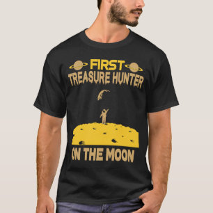 Camiseta Treasure Hunter En La Luna