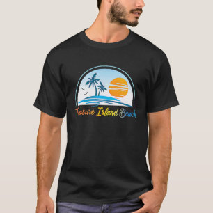 Camiseta Treasure Island Beach FL Florida Souvenir Palm Tre
