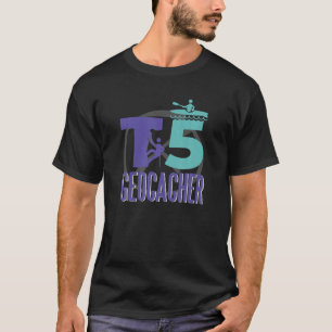 Camiseta Treasure Seek Motif T5 Geocacher Climbing Kayak