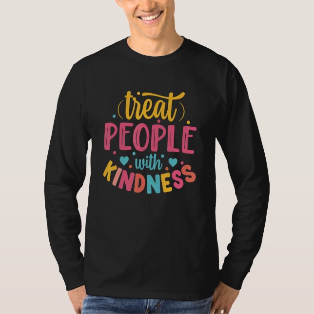 Camiseta Treat People With Kindness Cool TPWK Trendy 2 (Anverso)