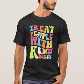 Camiseta Treat People With Kindness Retro TPWK Inspirationa