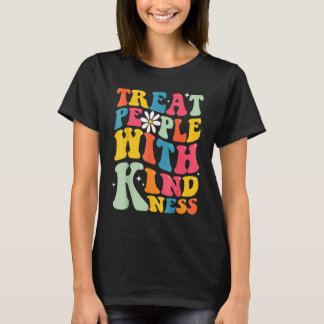 Camiseta Treat People With Kindness Retro TPWK Inspirationa