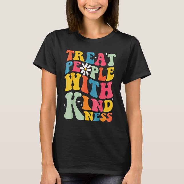 Camiseta Treat People With Kindness Retro TPWK Inspirationa (Anverso)