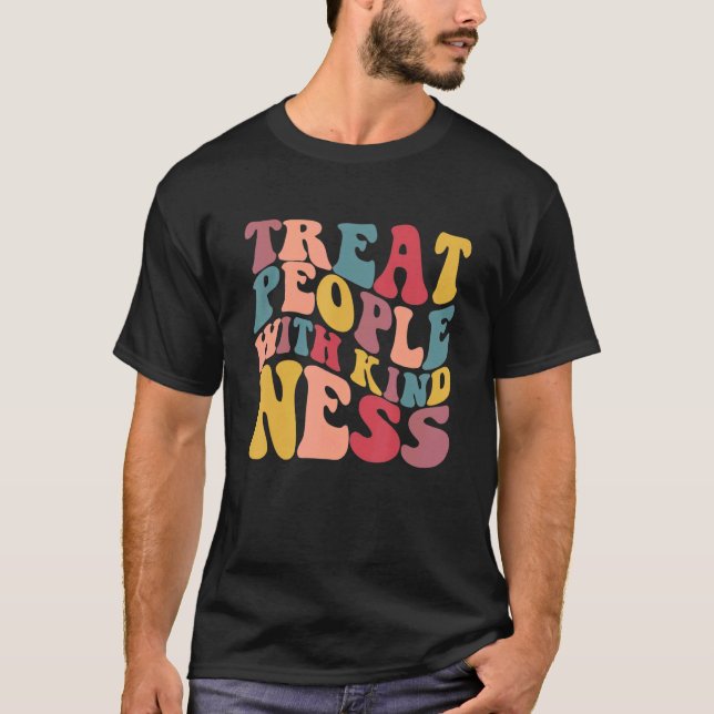 Camiseta Treat People With Kindness TPWK Trendy Preppy (Anverso)