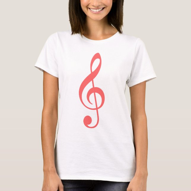 Camiseta Treble Clef (Anverso)