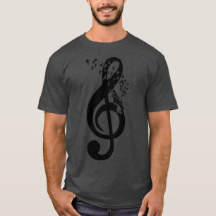 Camiseta Treble Clef Double Bass
