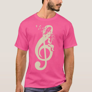 Camiseta Treble Clef Music Bassoon Vintage