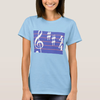 Camiseta Treble Clef T-Shirt