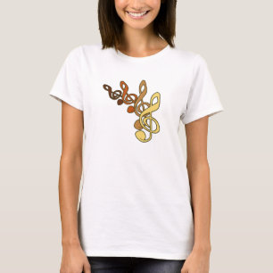 Camiseta Treble Clefs Music
