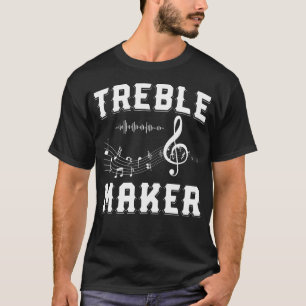 Camiseta Treble Maker Shirt Clef Shirt Music Notes Shirt Gu