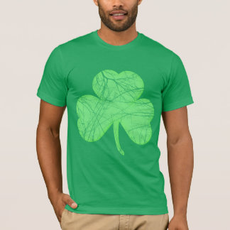 Camiseta Trébol apenado vintage