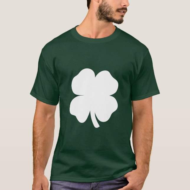 Camiseta Trébol Blanco (Anverso)