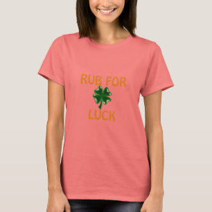 Camiseta Trébol de cuatro hojas para la suerte