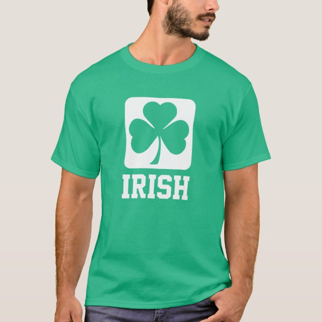 Camiseta Trébol de Irlanda (Anverso)