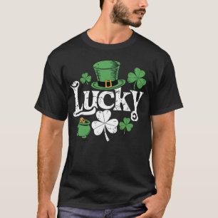 Camiseta Trébol de la Suerte Día de San Patricio Trébol de 