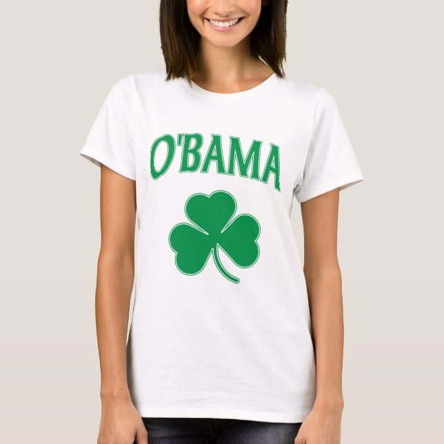 Camiseta Trébol de Obama (Anverso)