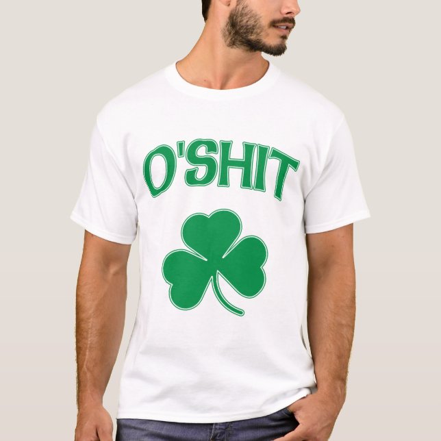 Camiseta Trébol de O'Shit Irsh (Anverso)
