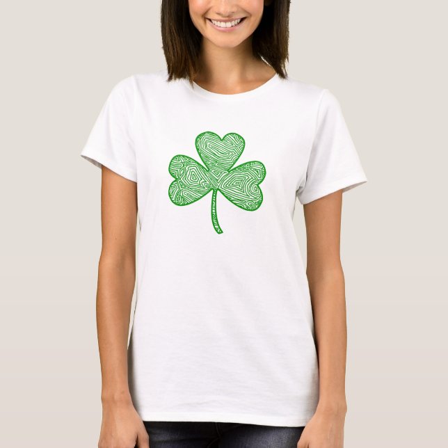 Camiseta Trébol de Scribbleprint (Anverso)