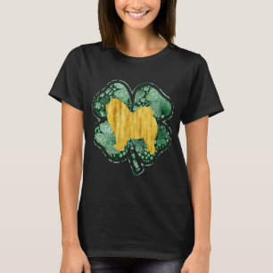Camiseta Trébol de Shamrock de Chow Chow Irlandés St Patric