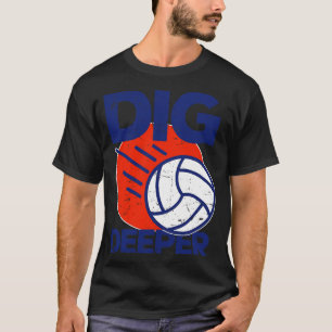 Camiseta Trébol de voleibol más profundo