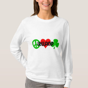 Camiseta Trébol del amor de la paz