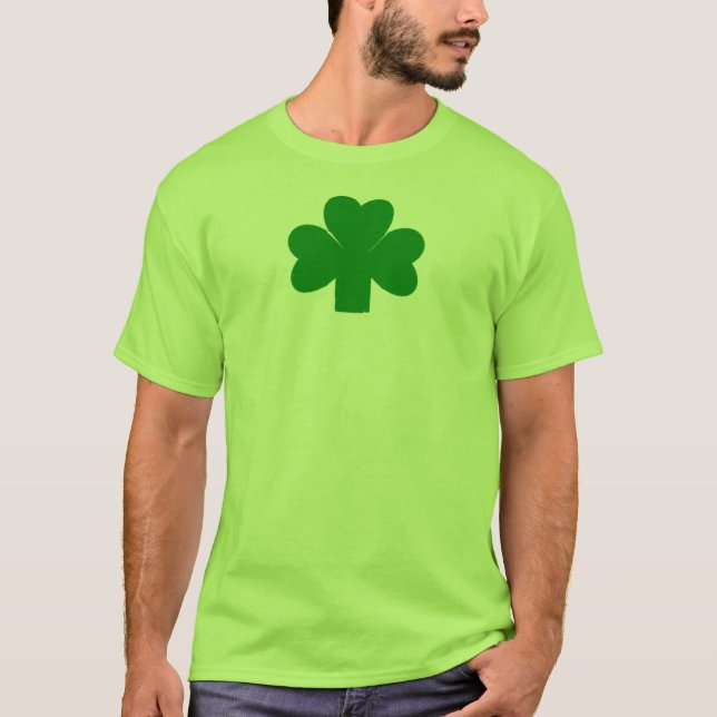 Camiseta Trébol del día de San Patricio (Anverso)