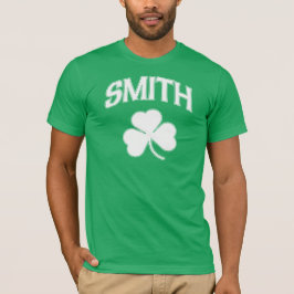 Camiseta Trébol del irlandés de la familia de Smith