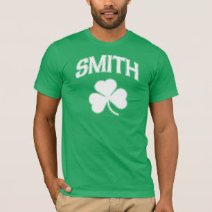 Camiseta Trébol del irlandés de la familia de Smith