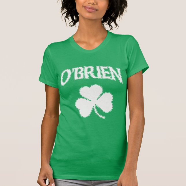 Camiseta Trébol del irlandés de O'Brien (Anverso)