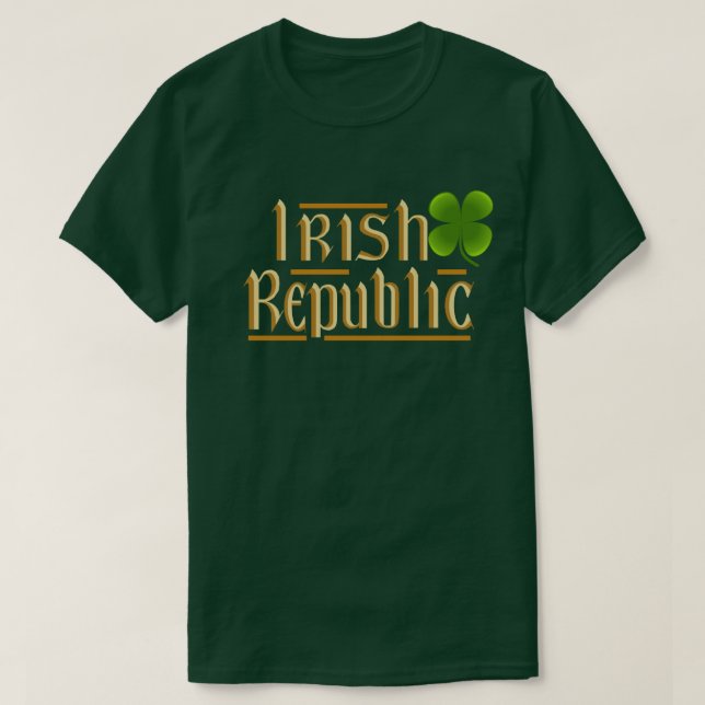 Camiseta Trébol del lado de República de Irlanda (Diseño del anverso)