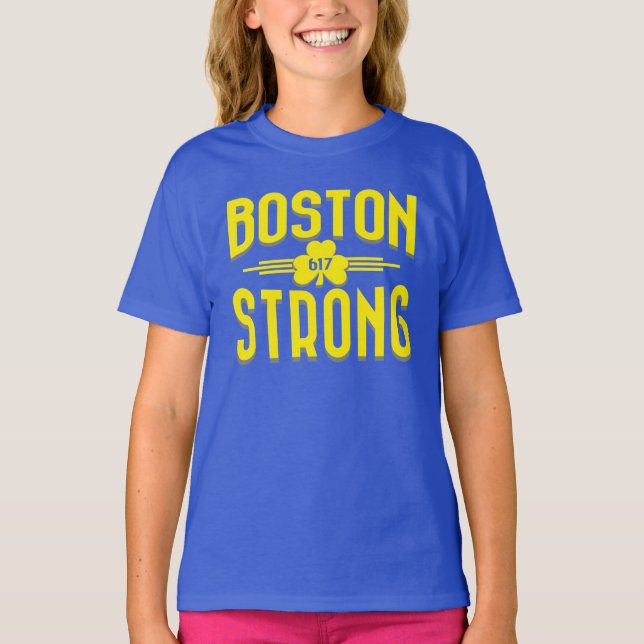 Camiseta Trébol fuerte de Boston Deco (Anverso)