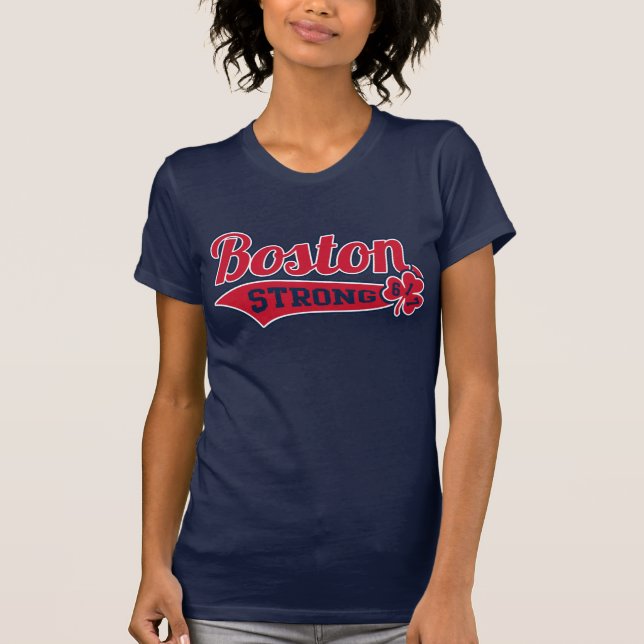 Camiseta Trébol fuerte del estadio de béisbol de Boston (Anverso)