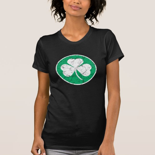 Camiseta Trébol Grunge (Anverso)