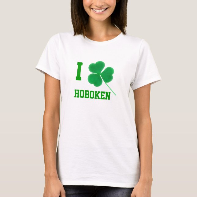 Camiseta Trébol Hoboken del día I de St Patrick (Anverso)