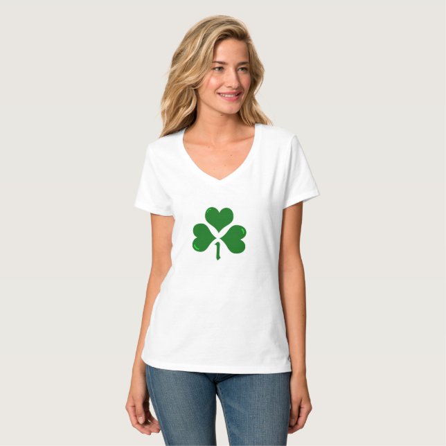 Camiseta Trébol irlandés (Anverso completo)
