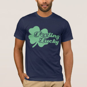 Camiseta Trébol irlandés afortunado de sensación