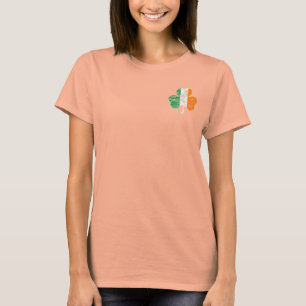 Camiseta Trébol irlandés de la bandera apenado