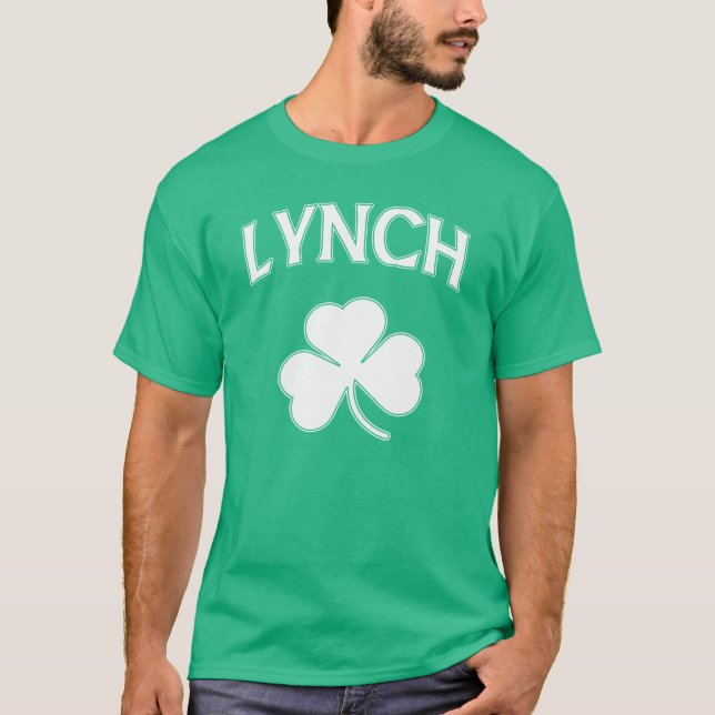 Camiseta Trébol irlandés de la herencia de Lynch (Anverso)