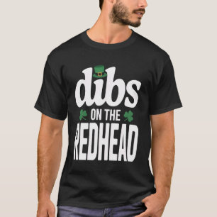Camiseta Trébol irlandés divertido dibs en la pelirroja 1