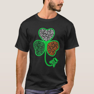 Camiseta Trébol Irlandés Divertido Genial Amo Camionero St.