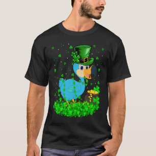 Camiseta Trébol irlandés duende dodo pájaro día de San Patr