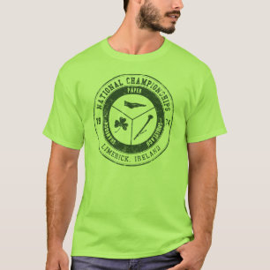 Camiseta Trébol, papel, campeonatos del Shillelagh