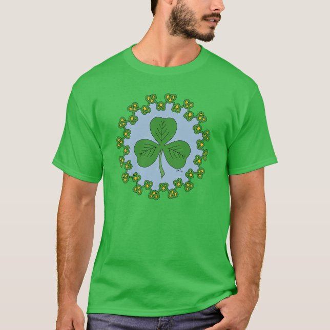 Camiseta Trébol y nudos (Anverso)