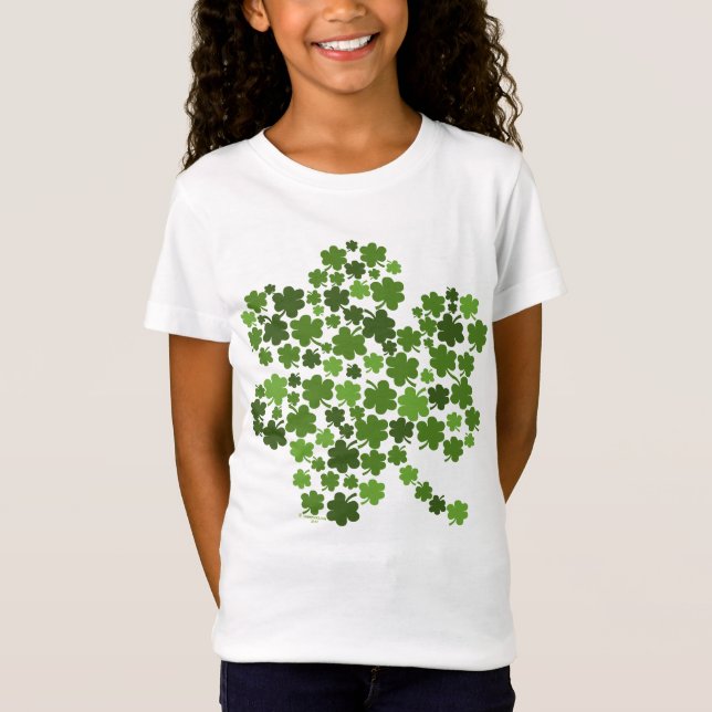 Camiseta Tréboles afortunados del encanto (Anverso)
